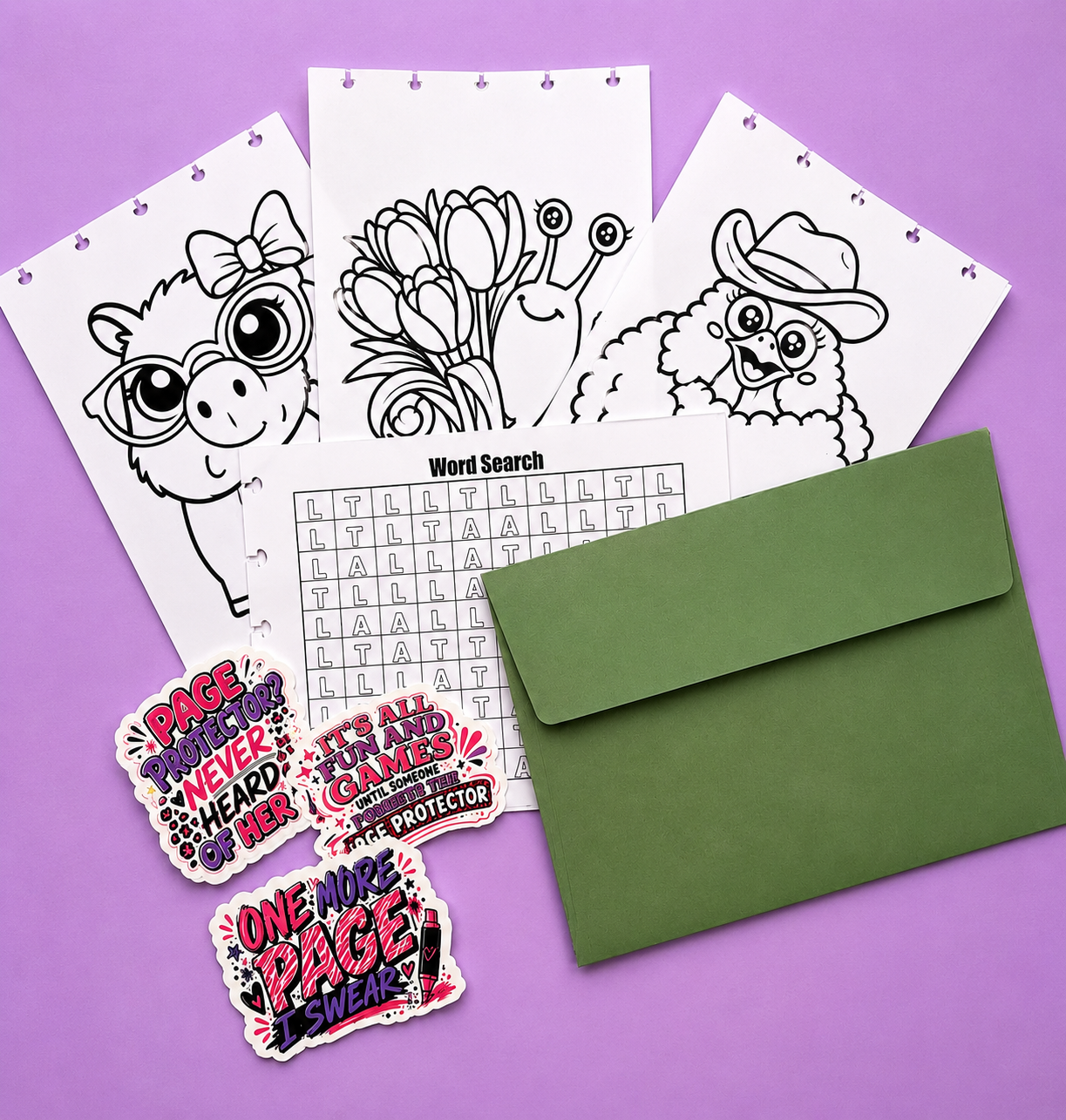 Snuzzler Color Club- Monthly Mail