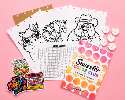 Snuzzler Color Club- Monthly Mail